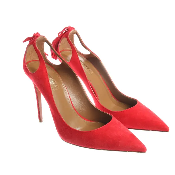 Pumps, in Red, Aquazzura