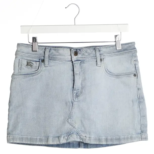 Skirt, in Light Blue, Cotton, Burberry Brit