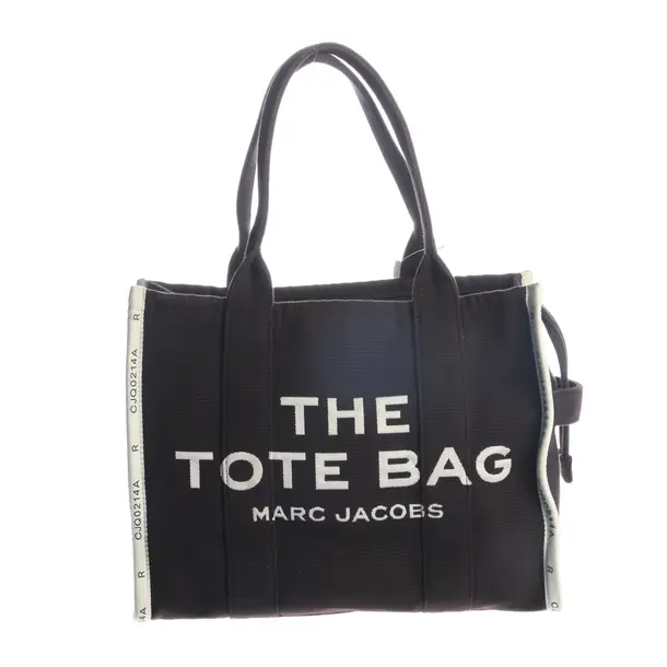 Schultertasche, in Dunkelbraun, Baumwolle, Marc Jacobs