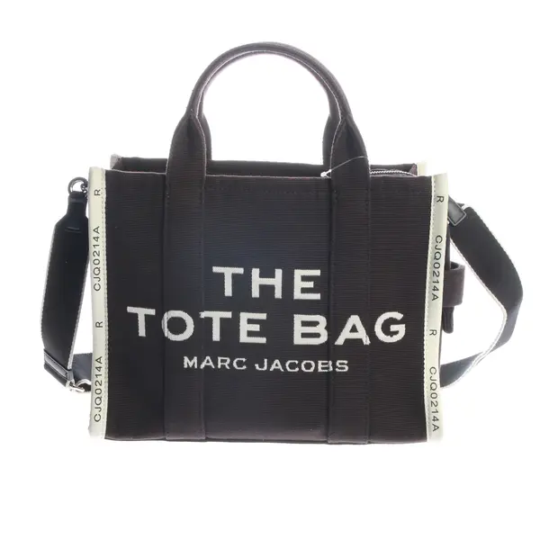 Handbag, in Dark Brown, Cotton, Marc Jacobs