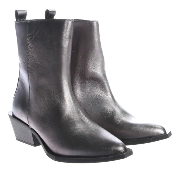 Ankle Boots, in Silver, Steve Madden
