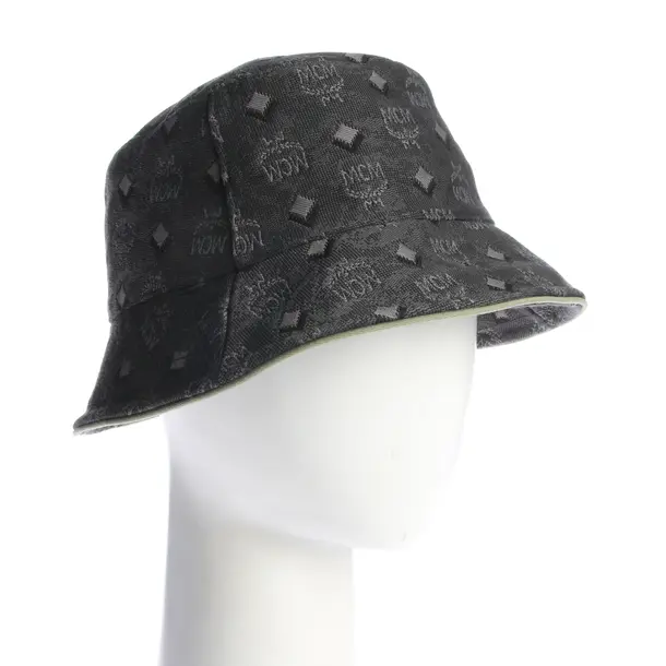 Hat, in Gray, Cotton, MCM