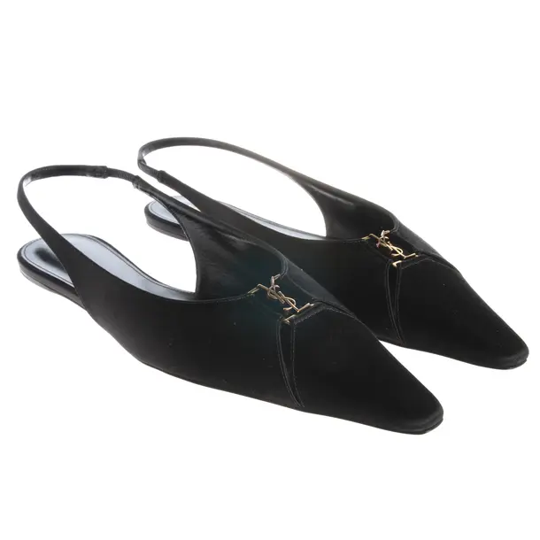 Sandali, in Nero, Saint Laurent