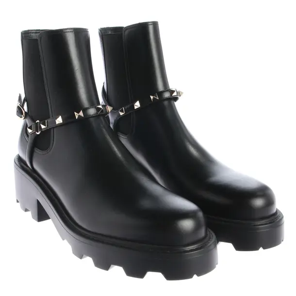 Stivaletti, in Nero, Valentino