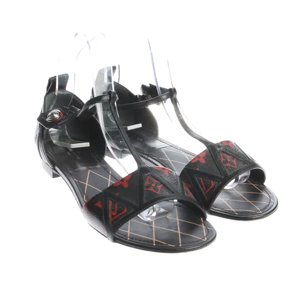 Sandals, in Red, Louis Vuitton