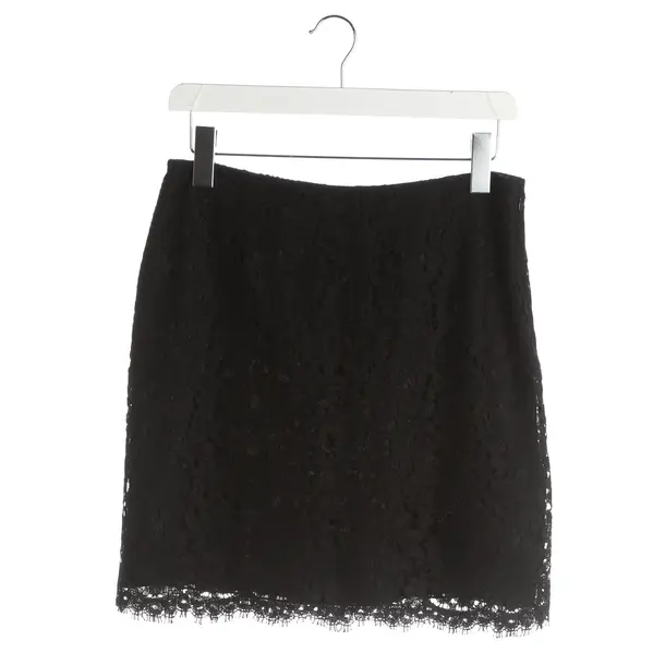 Rock, in Schwarz, Baumwolle, Ralph Lauren Black Label