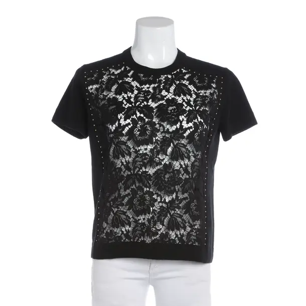 Shirt, in Black, Wool, Valentino