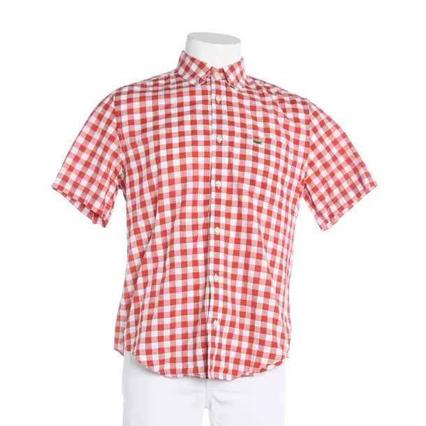 Hemd, in Hellrot, Baumwolle, Lacoste