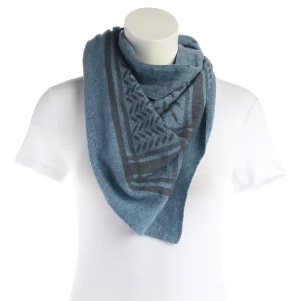 Scarf, in Blue, Cashmere, Lala Berlin