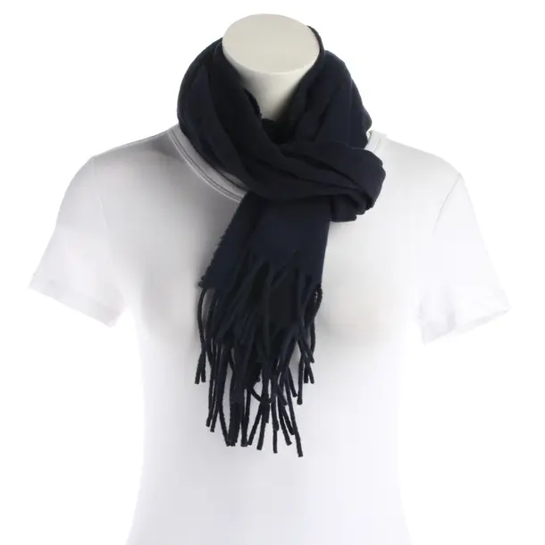 Scarf, in Navy, Wool, Polo Ralph Lauren