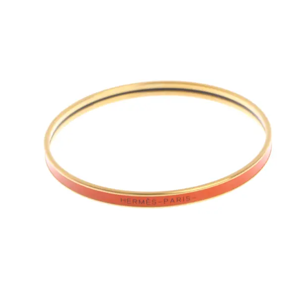 Armband, in Orange, Metall (metallisch, metallisiert), Hermès