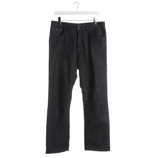 Jeans Straight Fit, in Dunkelgrau, Baumwolle, Tom Ford