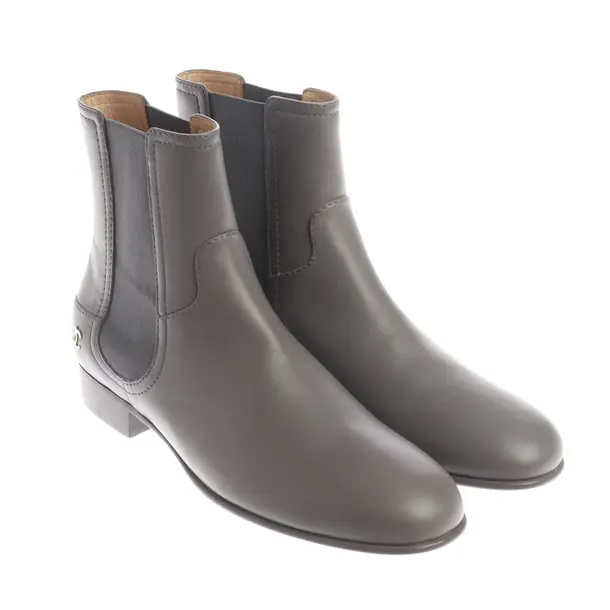 Stiefeletten, in Grau, Chanel