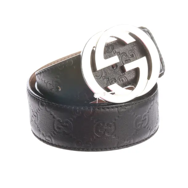 Belt, in Black, Leather, Gucci