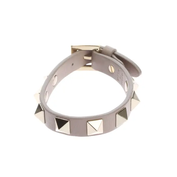 Armband, in Braun, Leder, Valentino