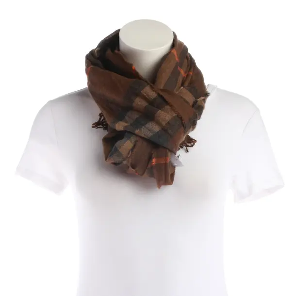 Scarf, in Multicolored, Cotton, Burberry