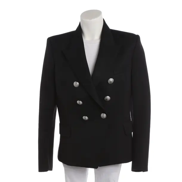 Blazer, in Black, Wool, Balmain