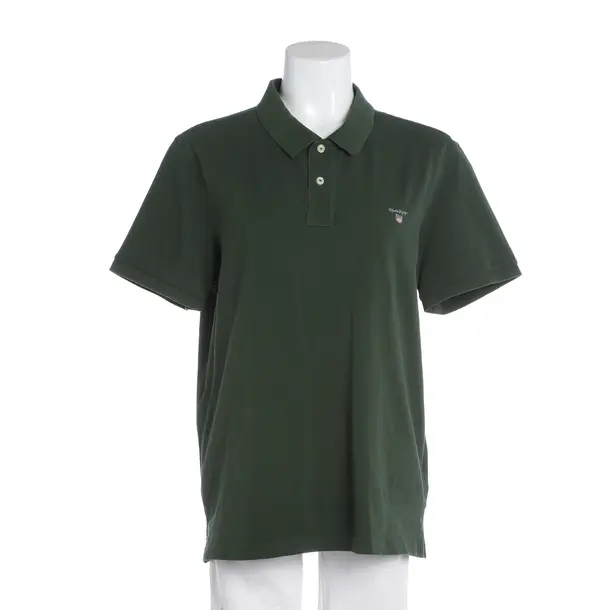 Polo Shirt, in Dark Green, Cotton, Gant