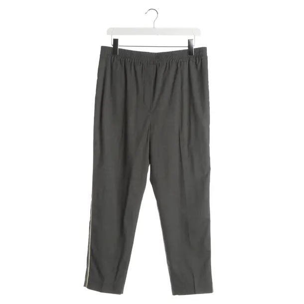 Pants, in Gray, Wool, Brunello Cucinelli