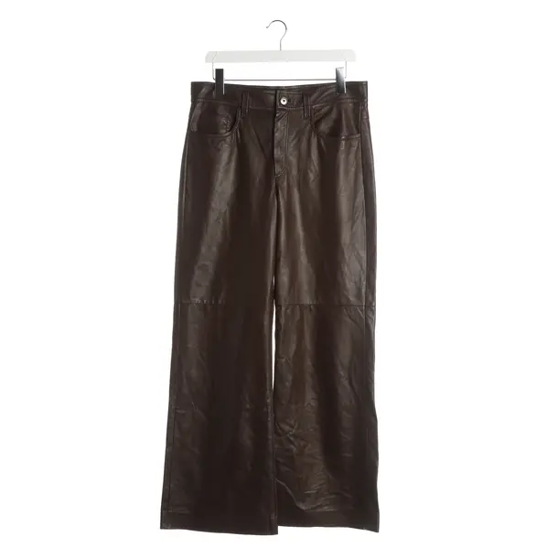 Hose, in Braun, Leder, Brunello Cucinelli