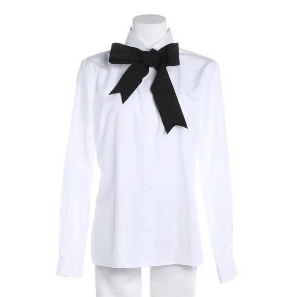 Blouse, in White, Cotton, Dolce & Gabbana