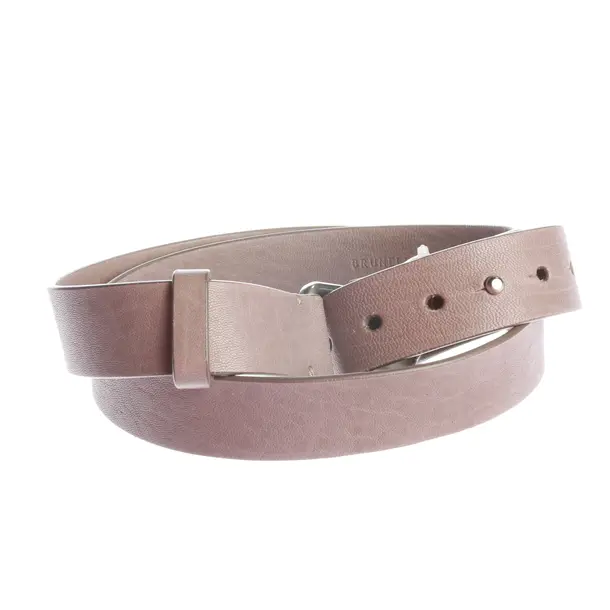 Cinture, in Marrone, Pelle, Brunello Cucinelli