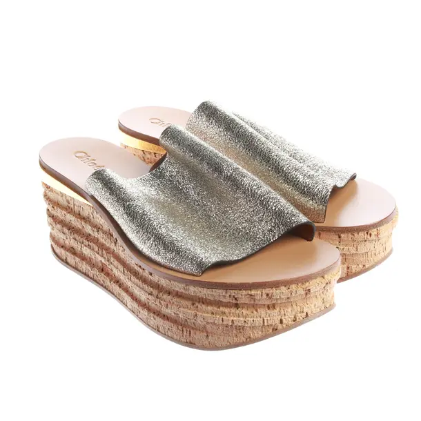 Wedges, in Silber, Chloé