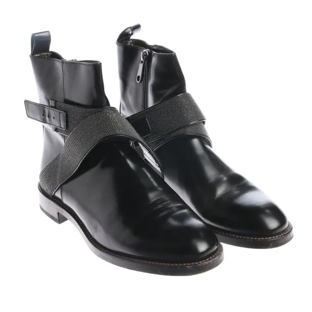Stiefeletten, in Schwarz, Brunello Cucinelli