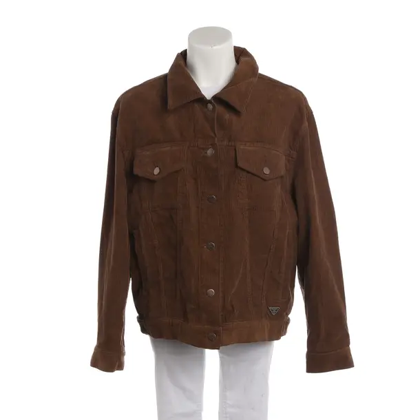 Sommerjacke, in Braun, Baumwolle, Prada