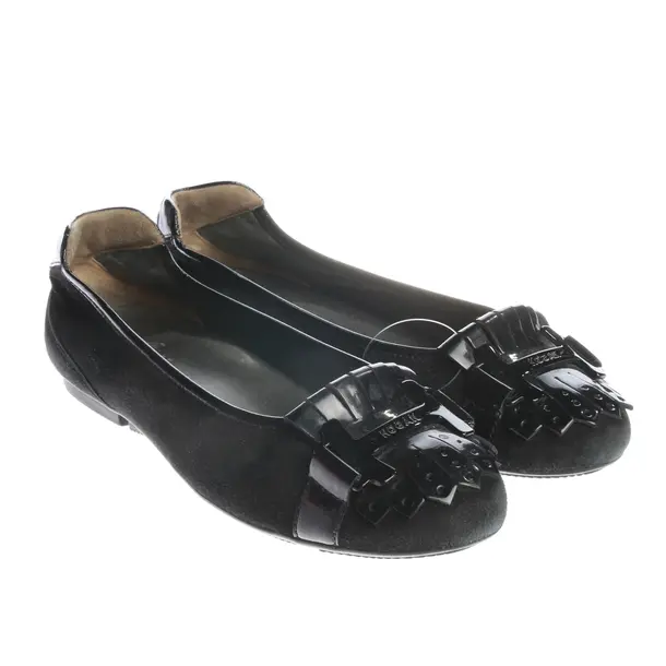 Ballet Flats, in Black, Hogan