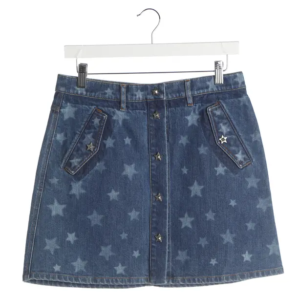 Gonna, in Blu, Cotone, Valentino