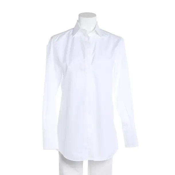 Blouse, in White, Cotton, Valentino
