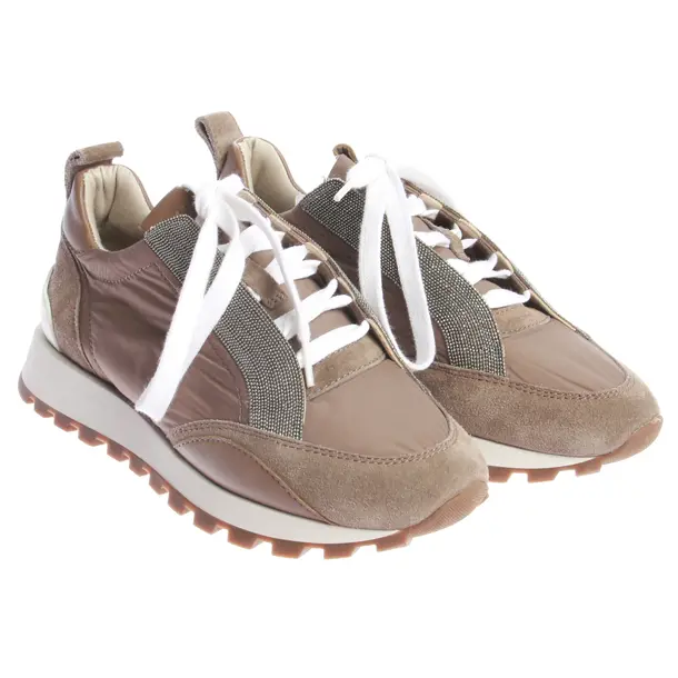 Sneakers, in Beige, Brunello Cucinelli