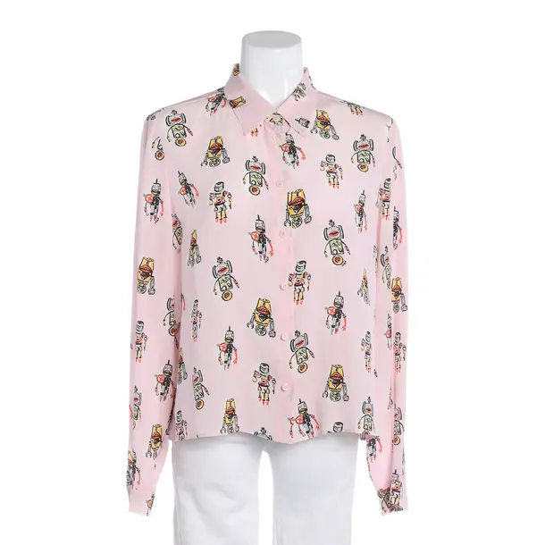 Bluse, in Mehrfarbig, Seide, Prada