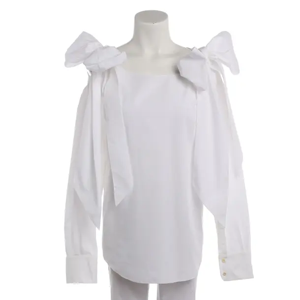 Blouse, in White, Cotton, Chloé