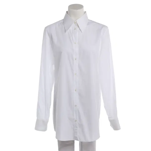 Bluse, in Weiß, Baumwolle, Dolce & Gabbana