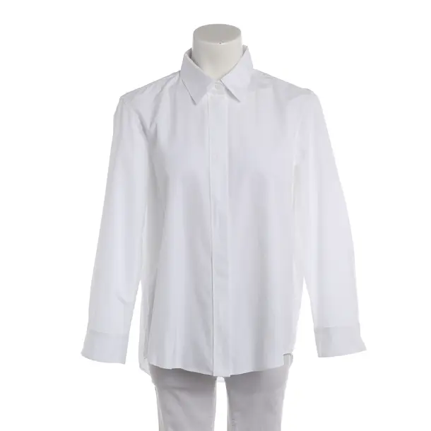 Bluse, in Weiß, Baumwolle, Jil Sander