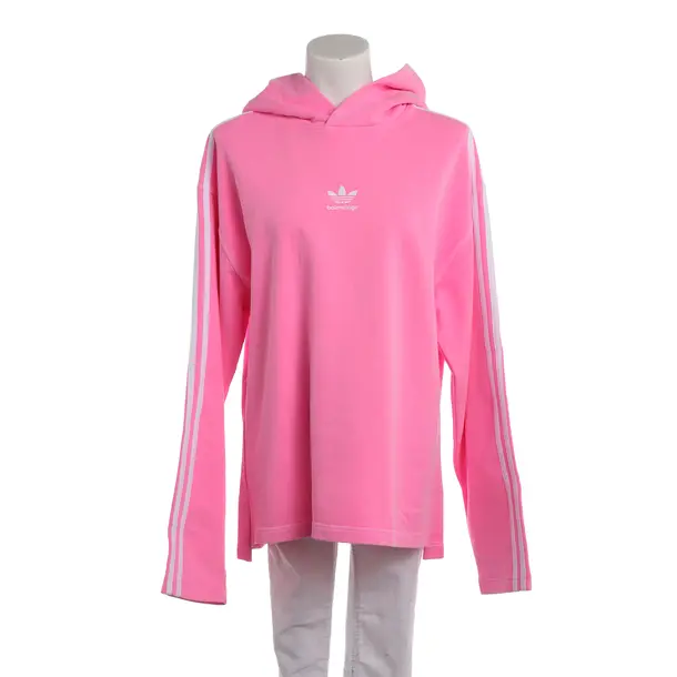Hoodie, in Neon Pink, Cotton, Balenciaga