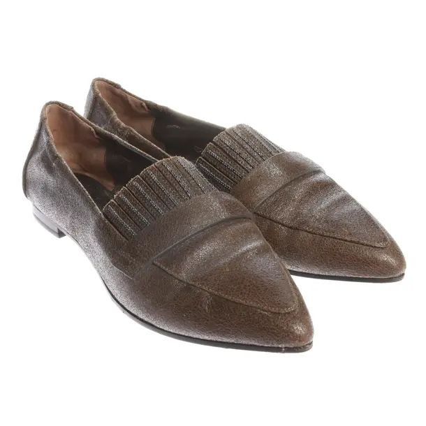 Loafers, in Grün, Brunello Cucinelli