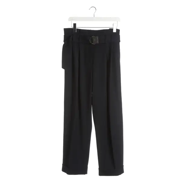 Pants, in Navy, Wool, Brunello Cucinelli