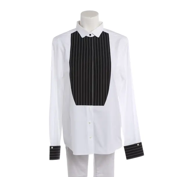 Bluse, in Weiß, Baumwolle, Dolce & Gabbana