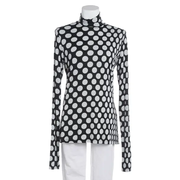 Long Sleeve Shirt, in Black, Viscose, Maison Martin Margiela