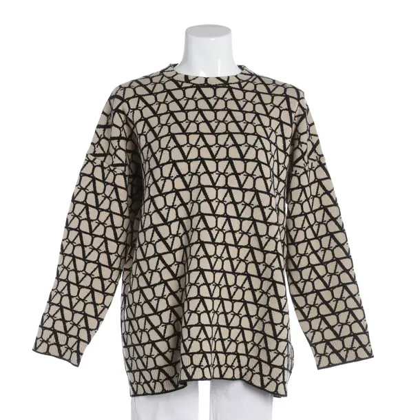 Wool Jumper, in Beige, Wool, Valentino