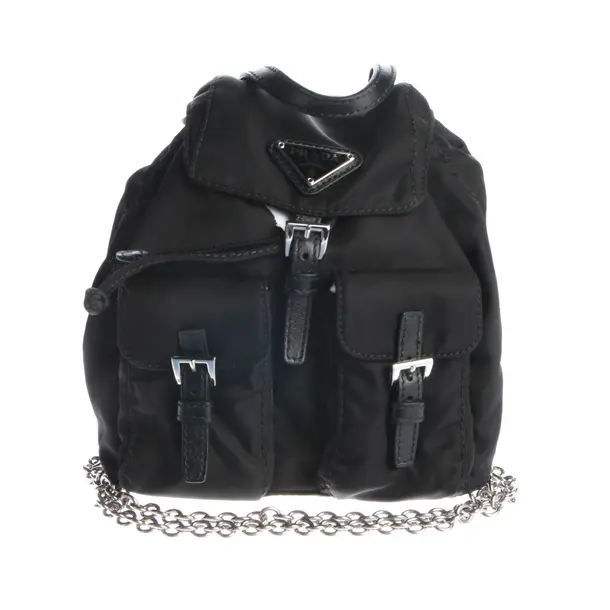 Handbag, in Black, Polyamide, Prada