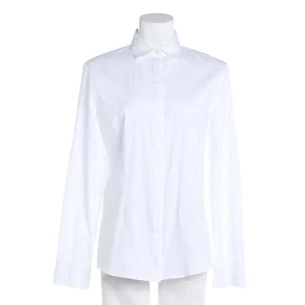 Camicetta, in Bianco, Cotone, Soluzione