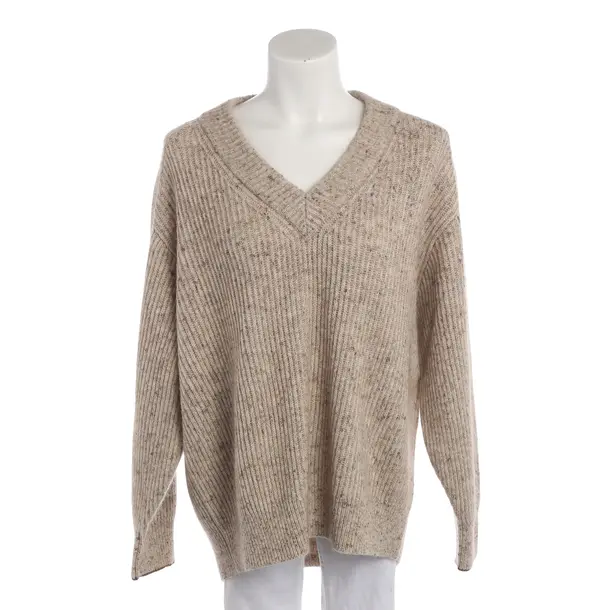 Jumper, in Camel, Wool, Brunello Cucinelli