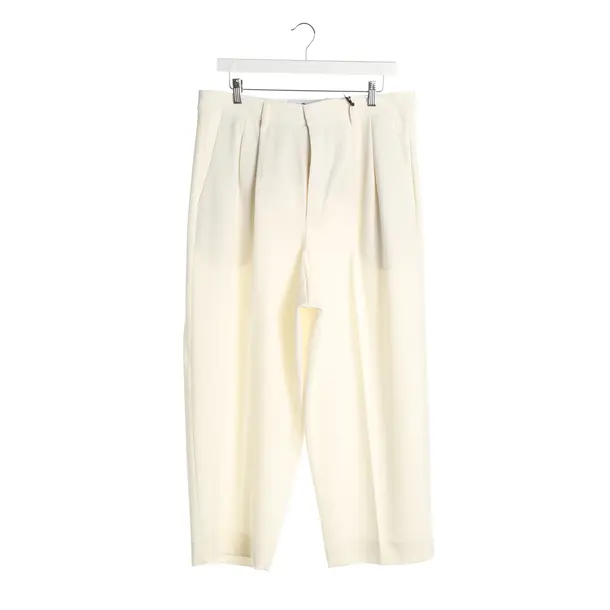 Pants, in Cream, Polyester, Raffaello Rossi