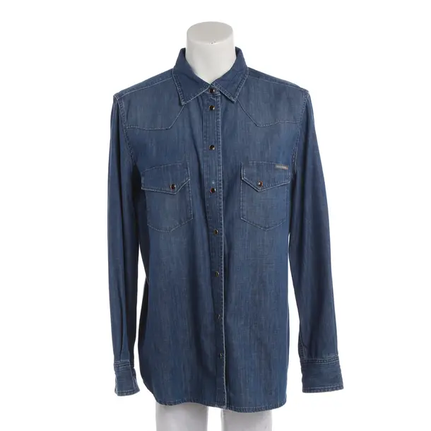 Jeanshemd, in Blau, Baumwolle, Dolce & Gabbana