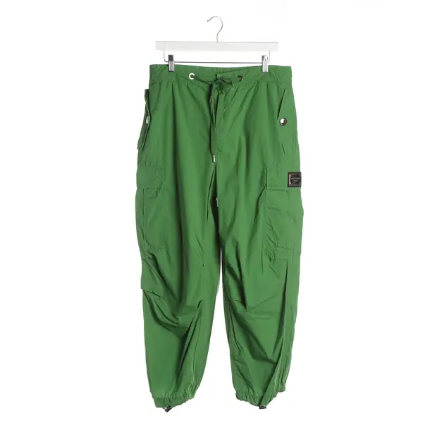 Pants, in Neon Green, Cotton, Dolce & Gabbana