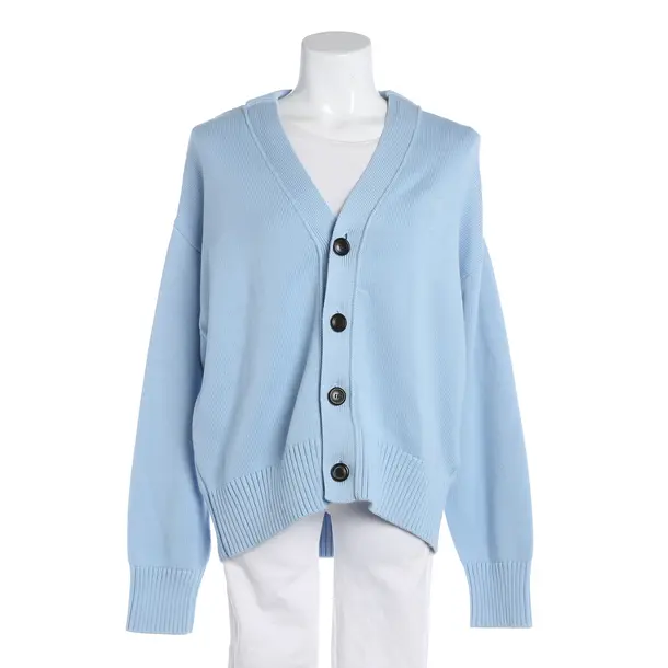 Cardigan, in Blu, Cotone, Ami Paris